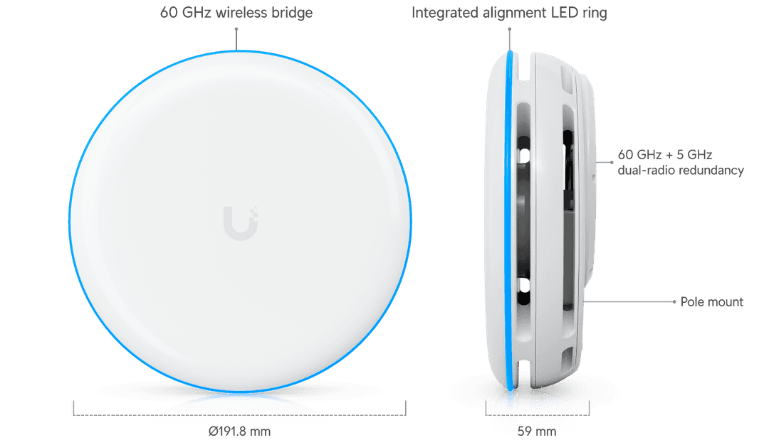 Ubiquiti Building Bridge XG UBB-XG 60 GHz wireless bridge