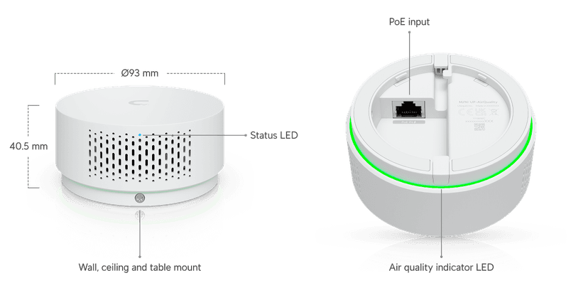 UniFi Vape Detection & Air Quality Sensor