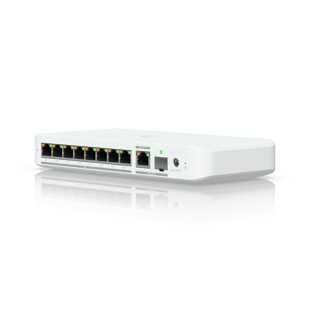 Ubiquiti Flex 2.5G PoE USW-Flex-2.5G-8-PoE compact switch