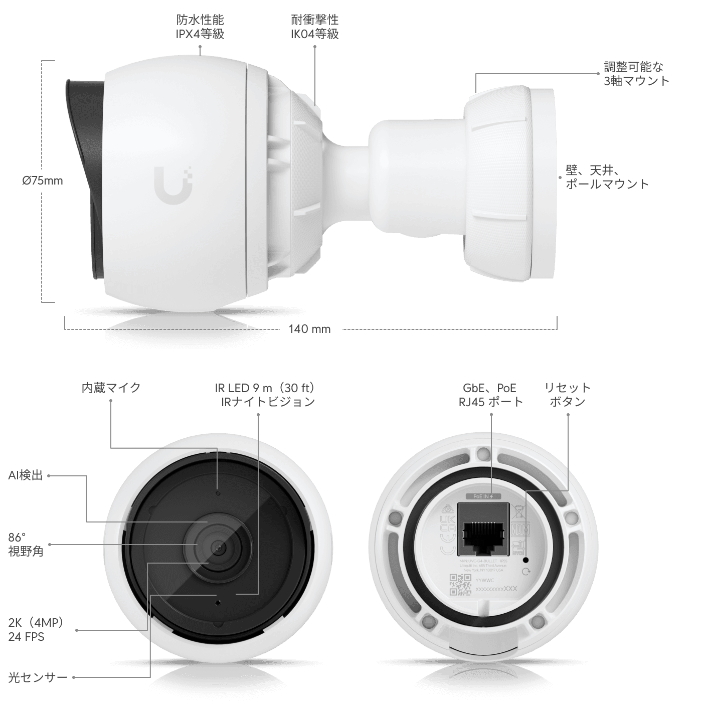 カメラ G4 バレット