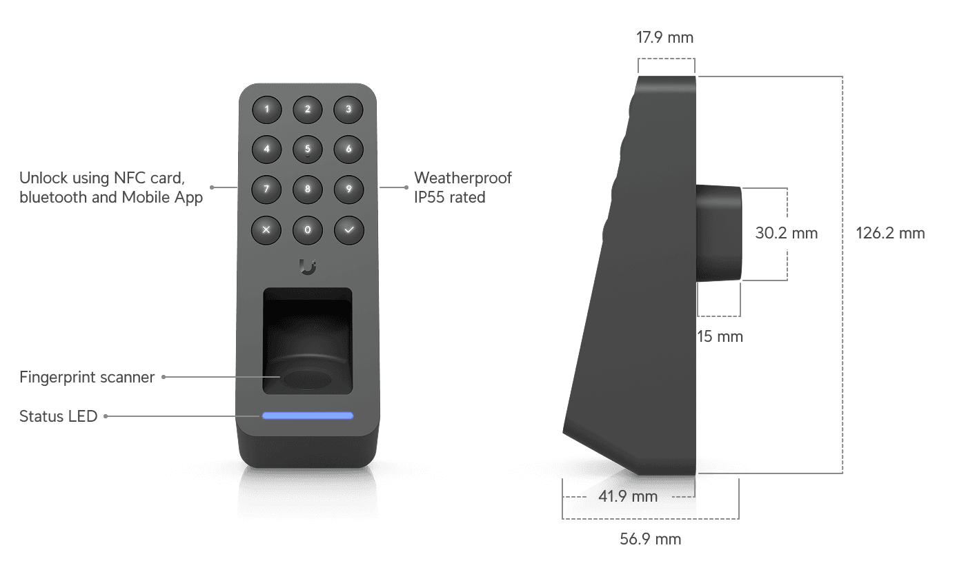 Access G3 Reader Fingerprint