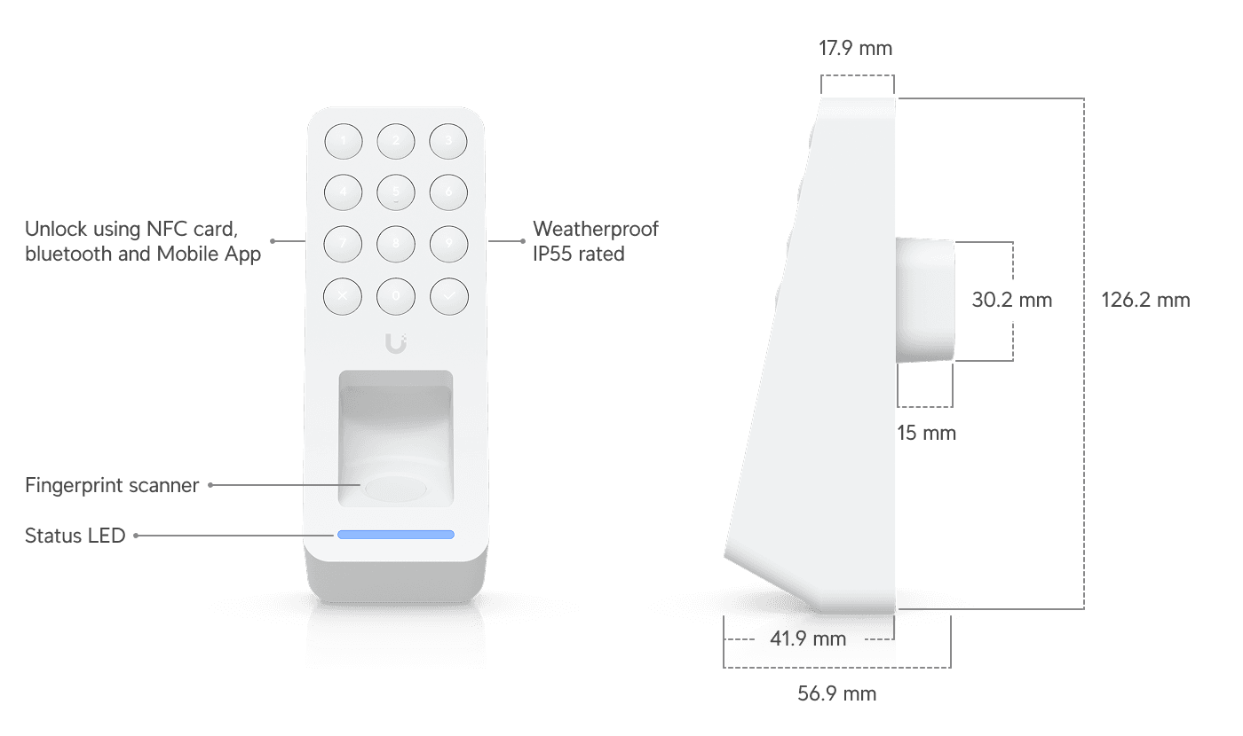 Access G3 Reader Fingerprint