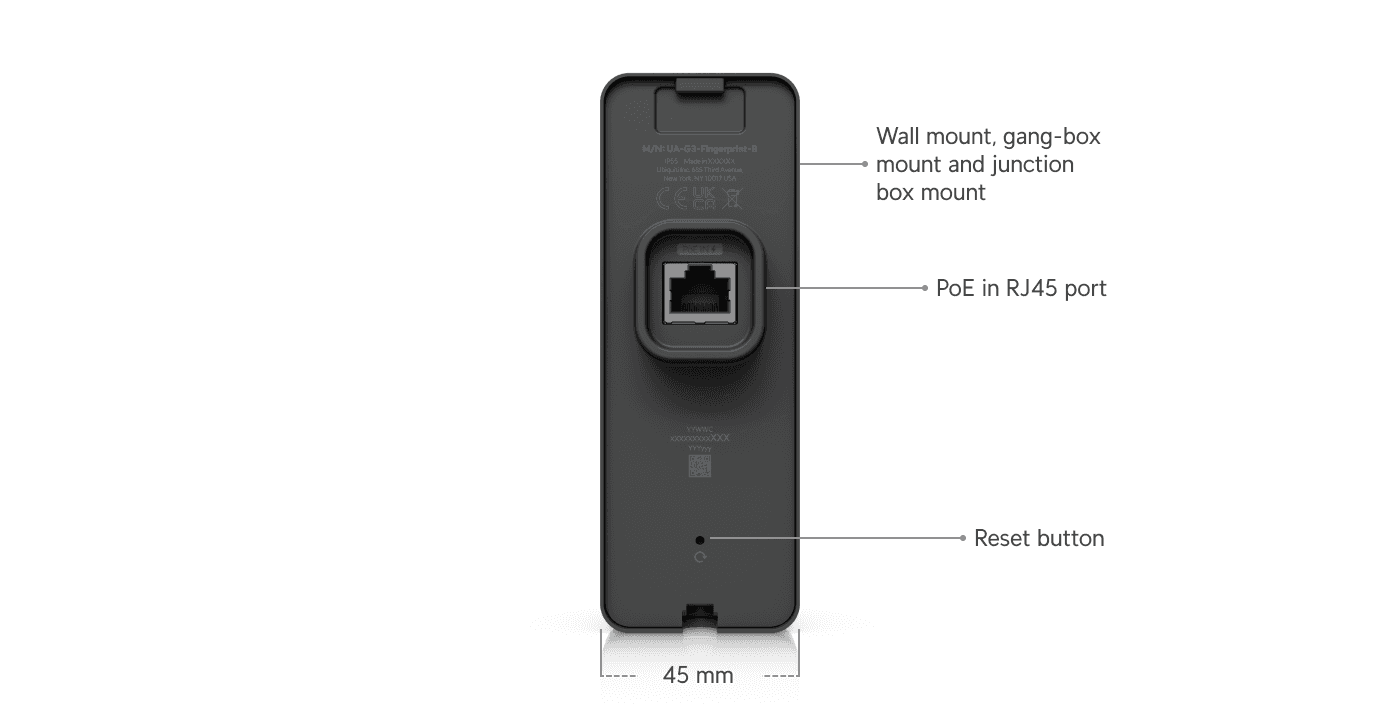 Access G3 Reader Fingerprint
