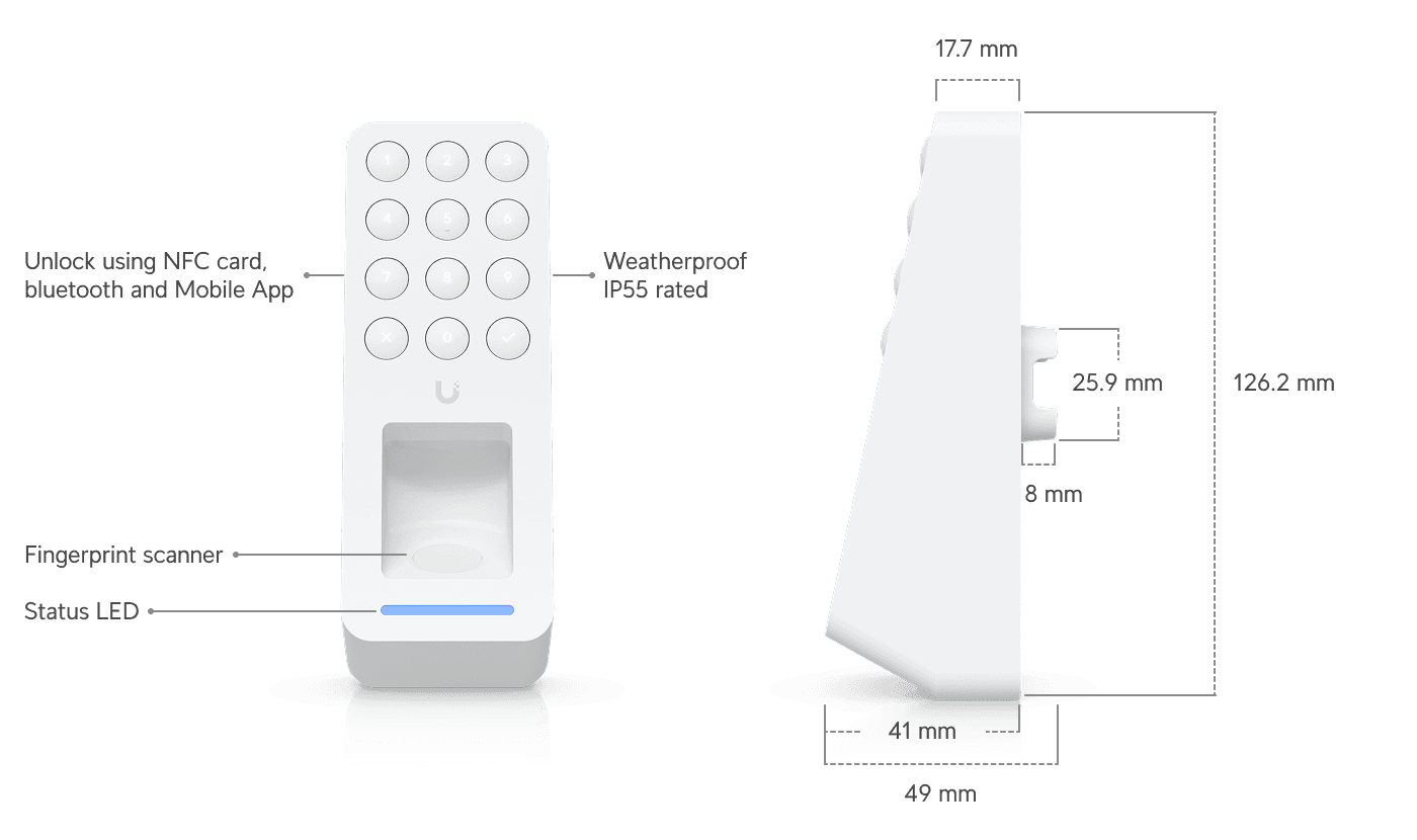 Access Retrofit Reader Fingerprint