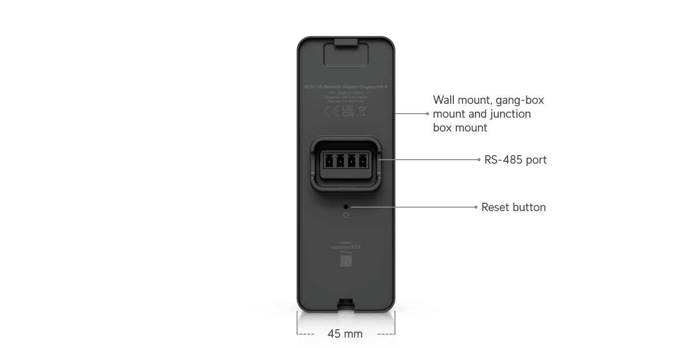 Access Retrofit Reader Fingerprint