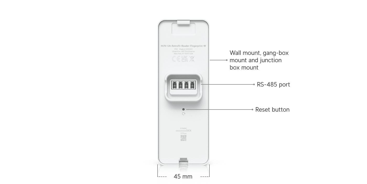Access Retrofit Reader Fingerprint
