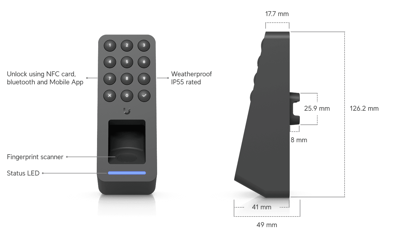 Access Retrofit Reader Fingerprint