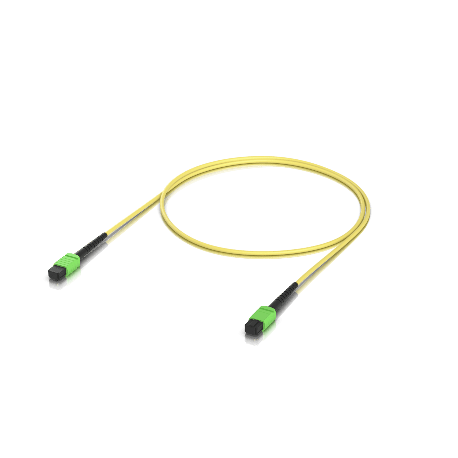 OS2 MPO-12 APC Fiber Patch Cable