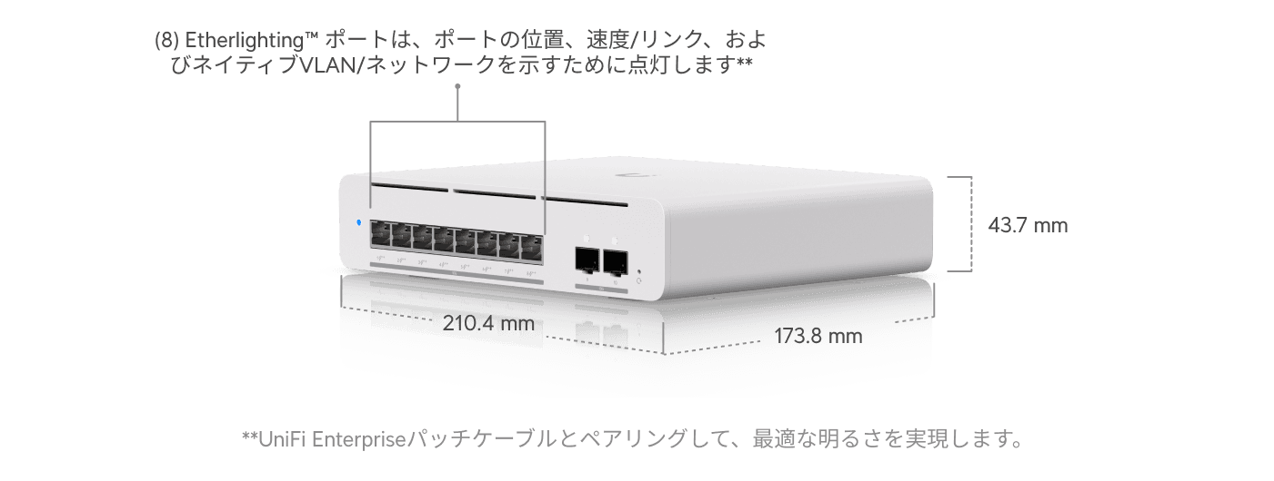 スイッチ Pro XG 8 PoE