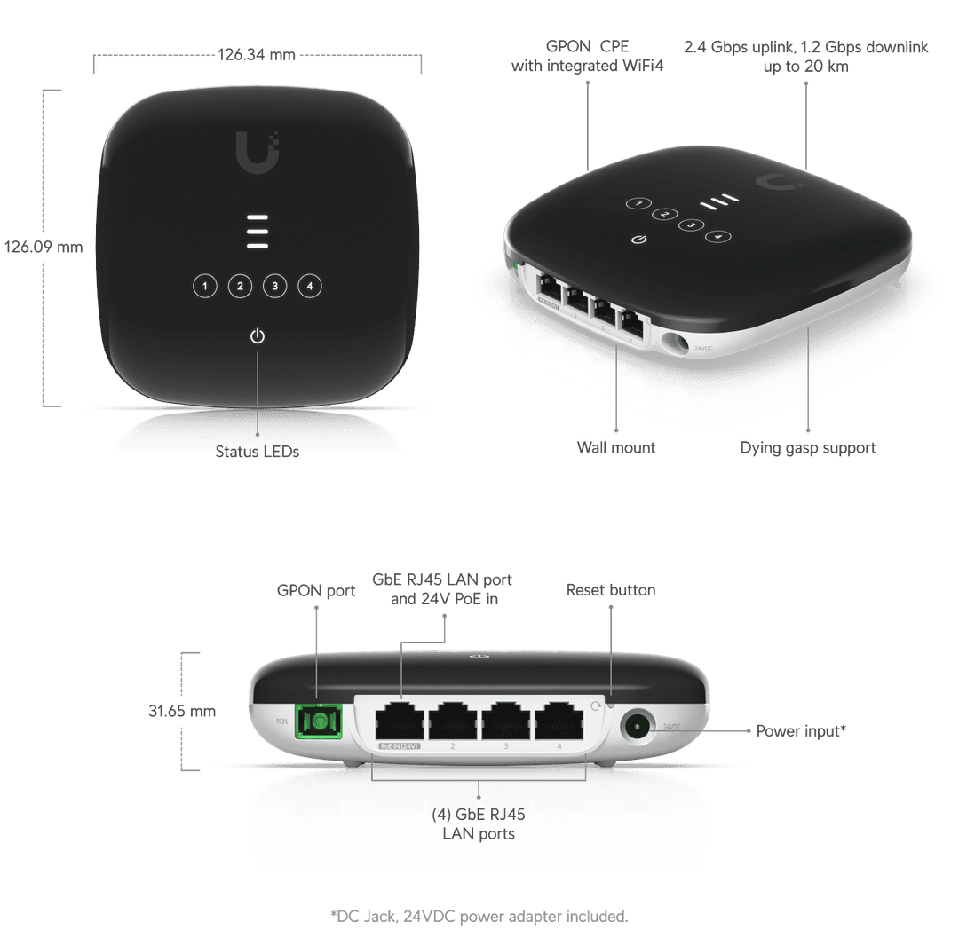 UISP Fiber WiFi Tech Specs uisp-fiber-wifi-tech-specs