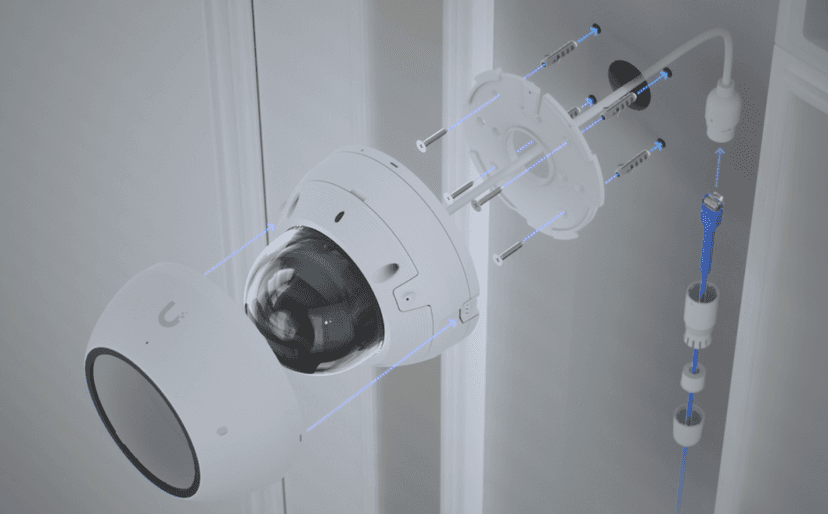 UniFi Protect AI Dome Montaj Seçenekleri
