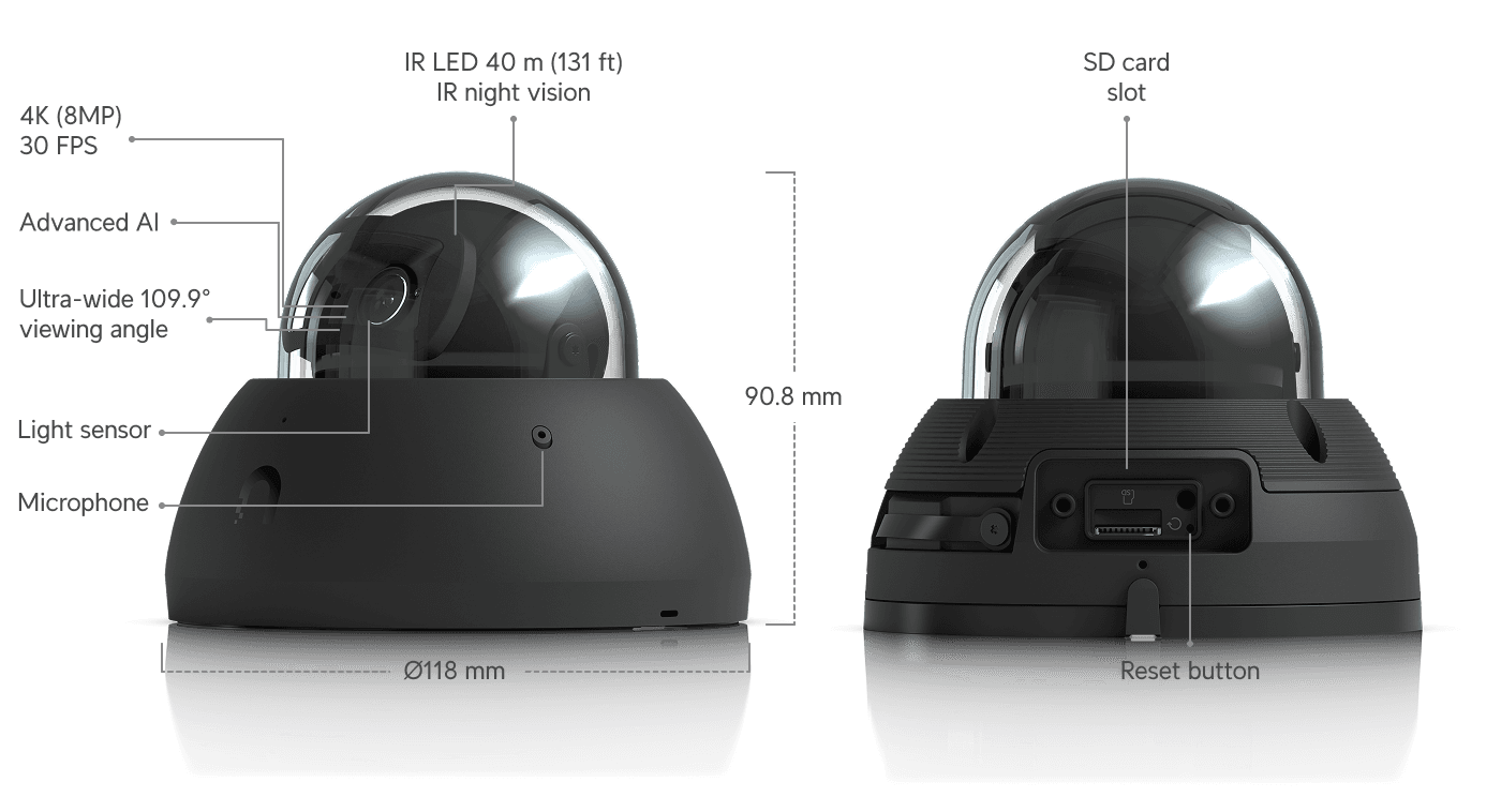 Camera AI Dome