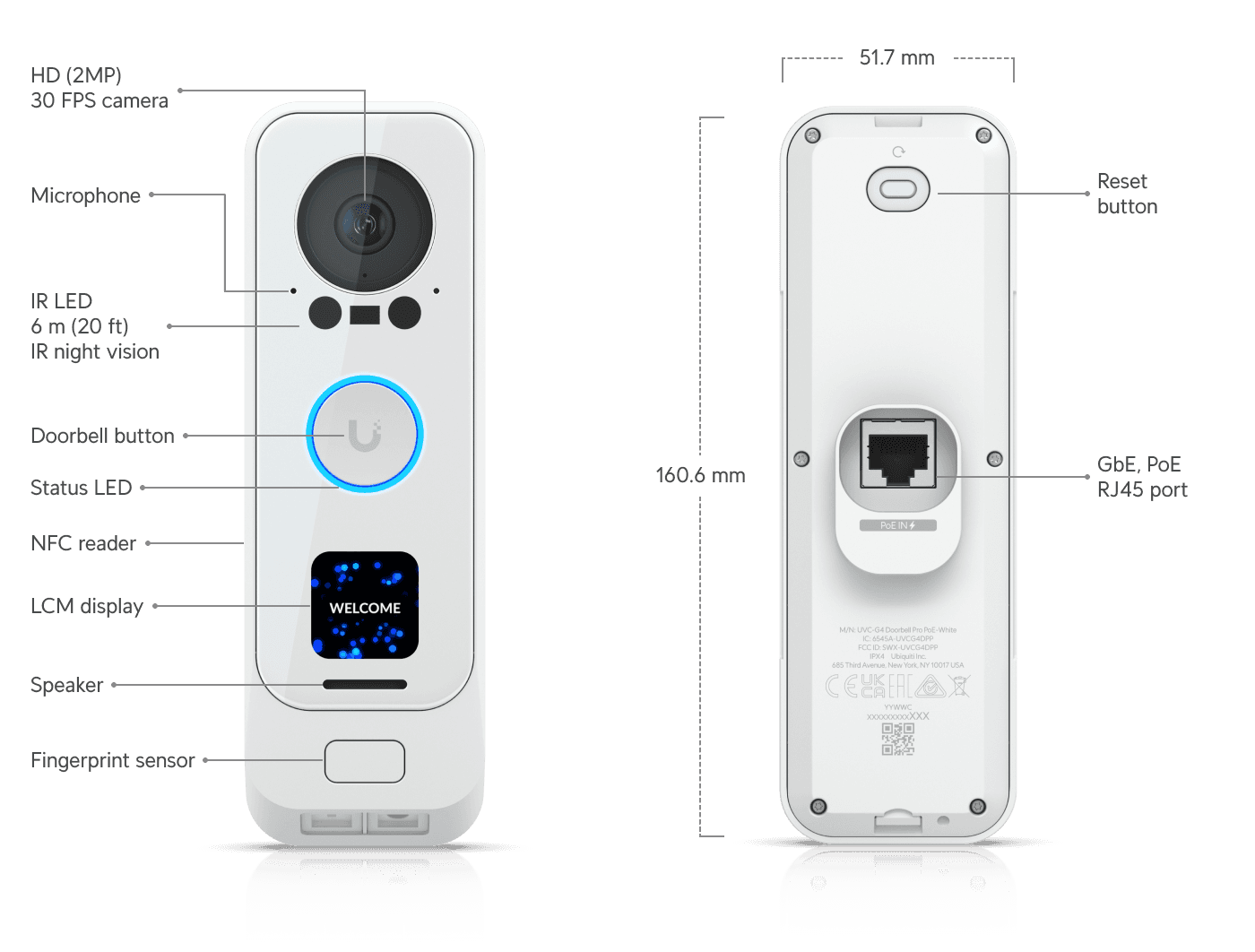 G4 Doorbell Pro PoE Kit
