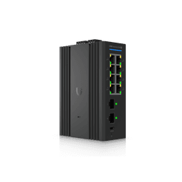 Switch Industrial DIN 8 PoE