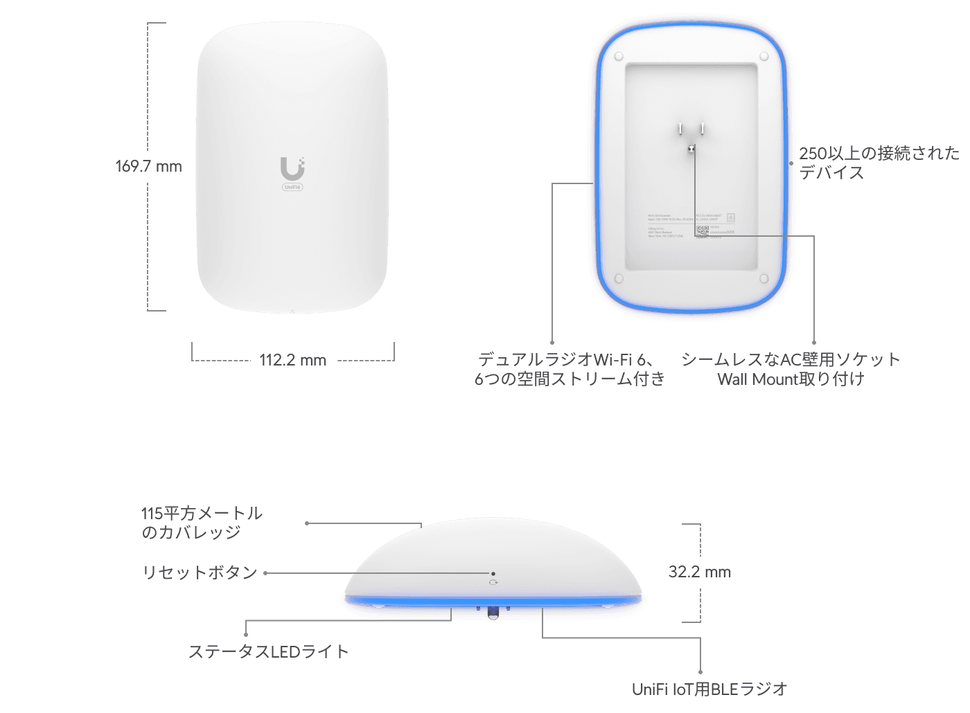 アクセスポイント U6 Extender