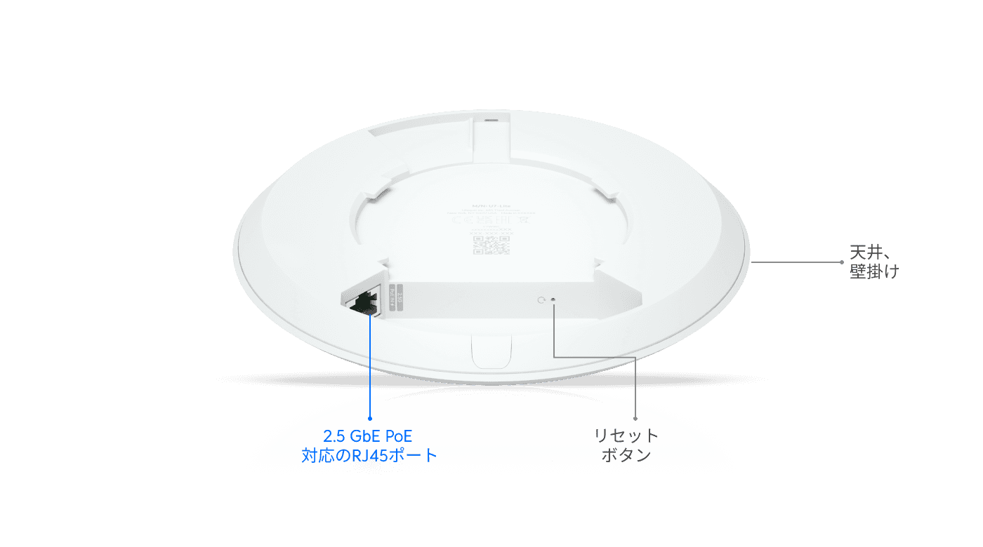 アクセスポイント U7 Lite