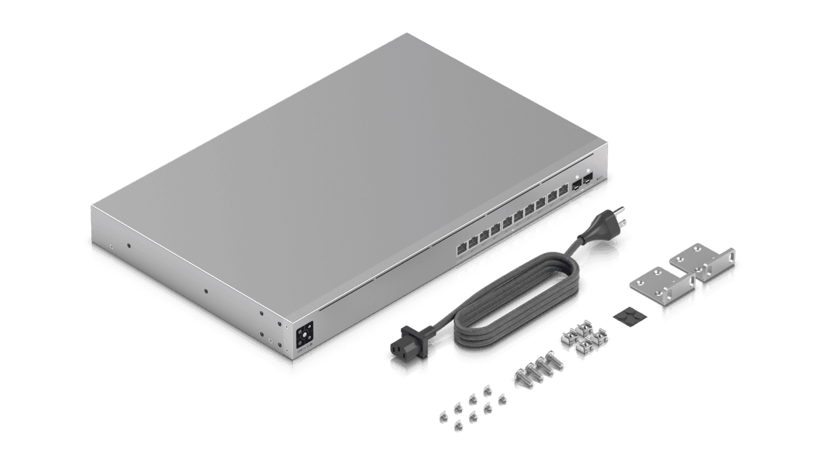 USW-Pro-XG-10-PoE Kutu İçeriği