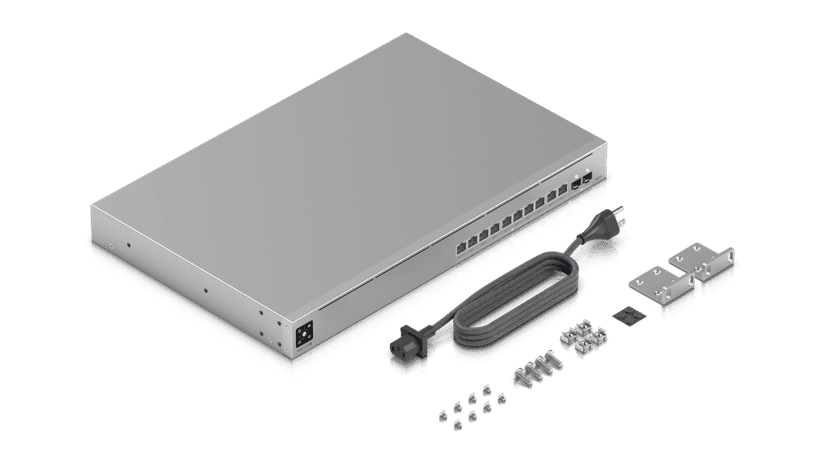 UniFi Switch Pro XG 10 PoE Kutu İçeriği