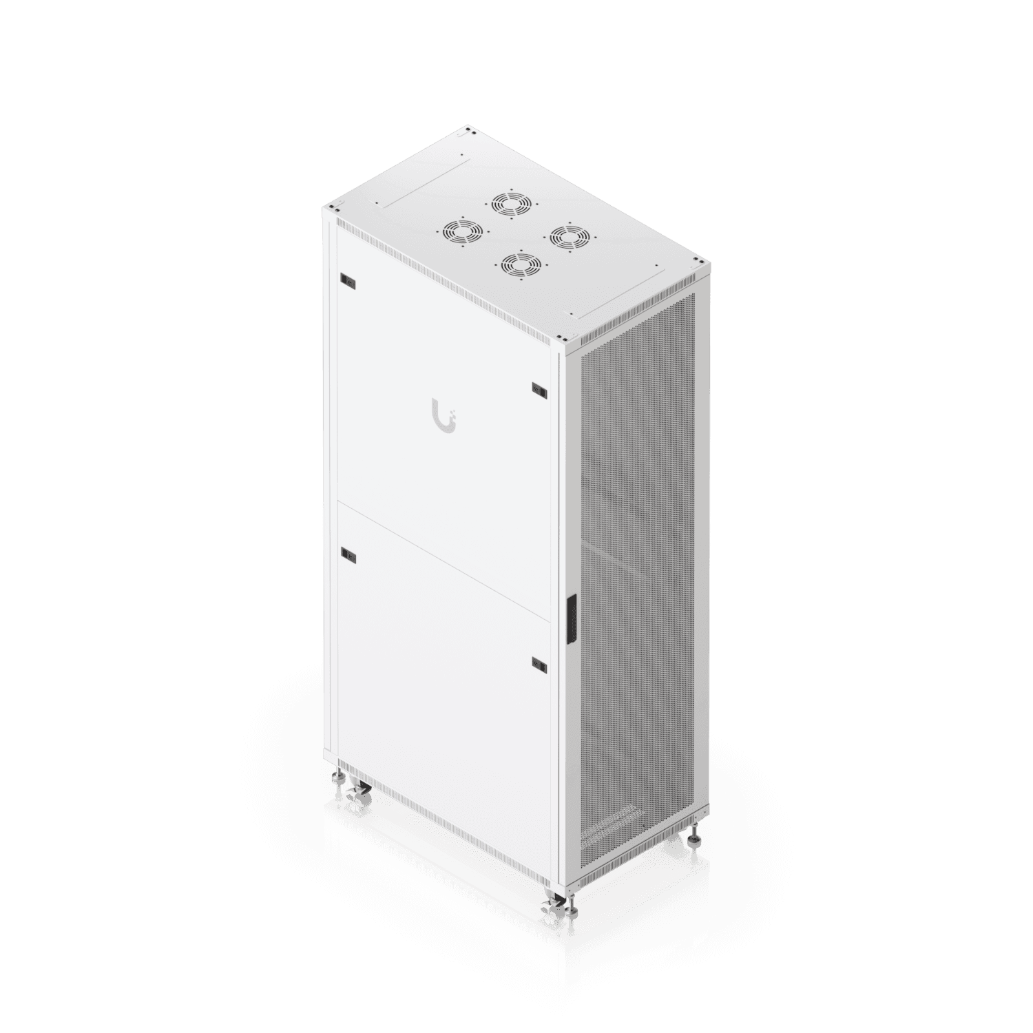 42U Rack Cabinet, 1,000 mm, Perforated Door