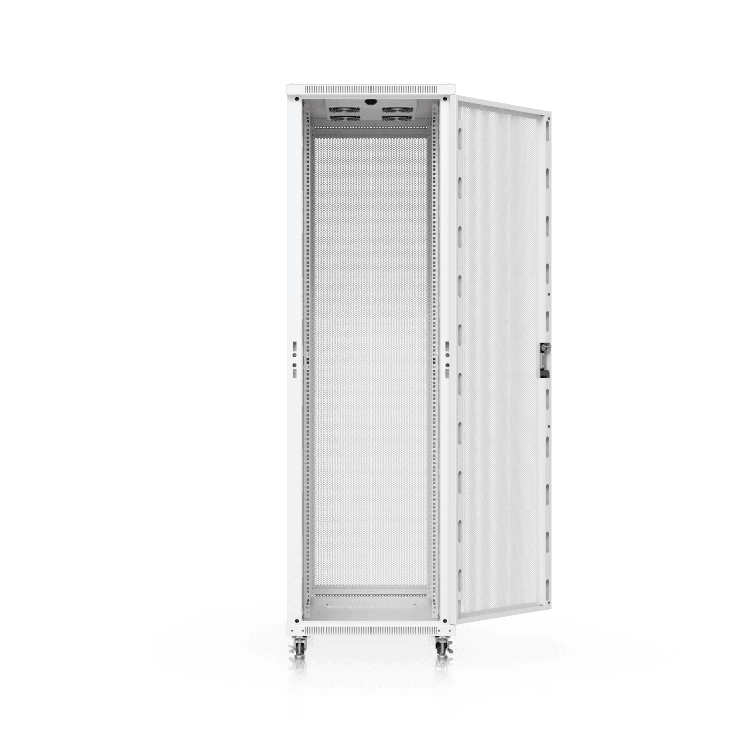 42U Rack Cabinet, 1,000 mm, Perforated Door