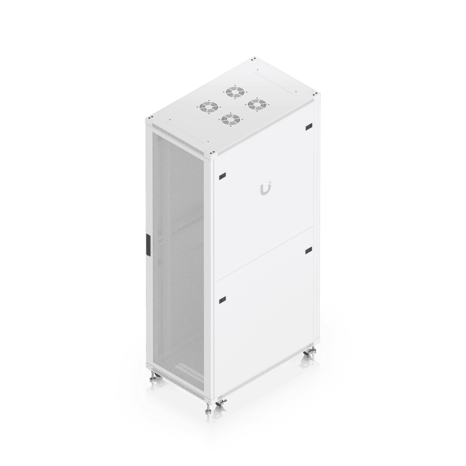 42U Rack Cabinet, 1,000 mm, Perforated Door