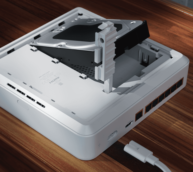 UNVR Instant Harddisk Takılması