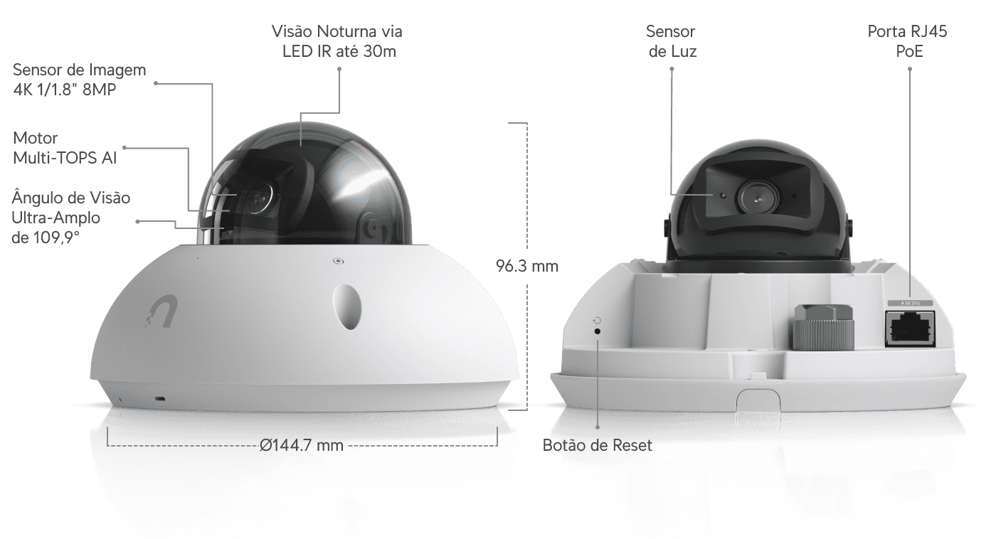 Câmera G6 Dome