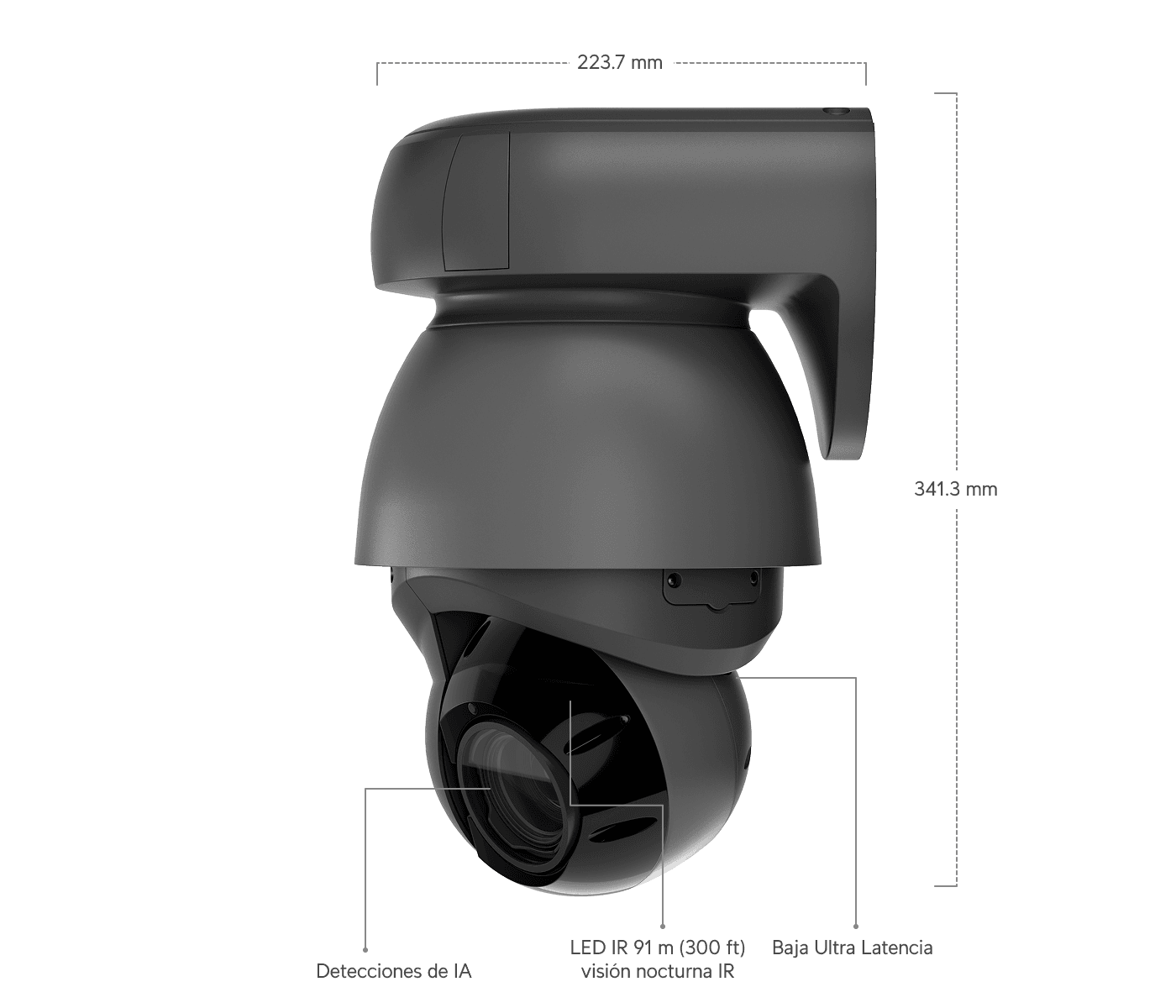 Cámara G4 PTZ Industrial