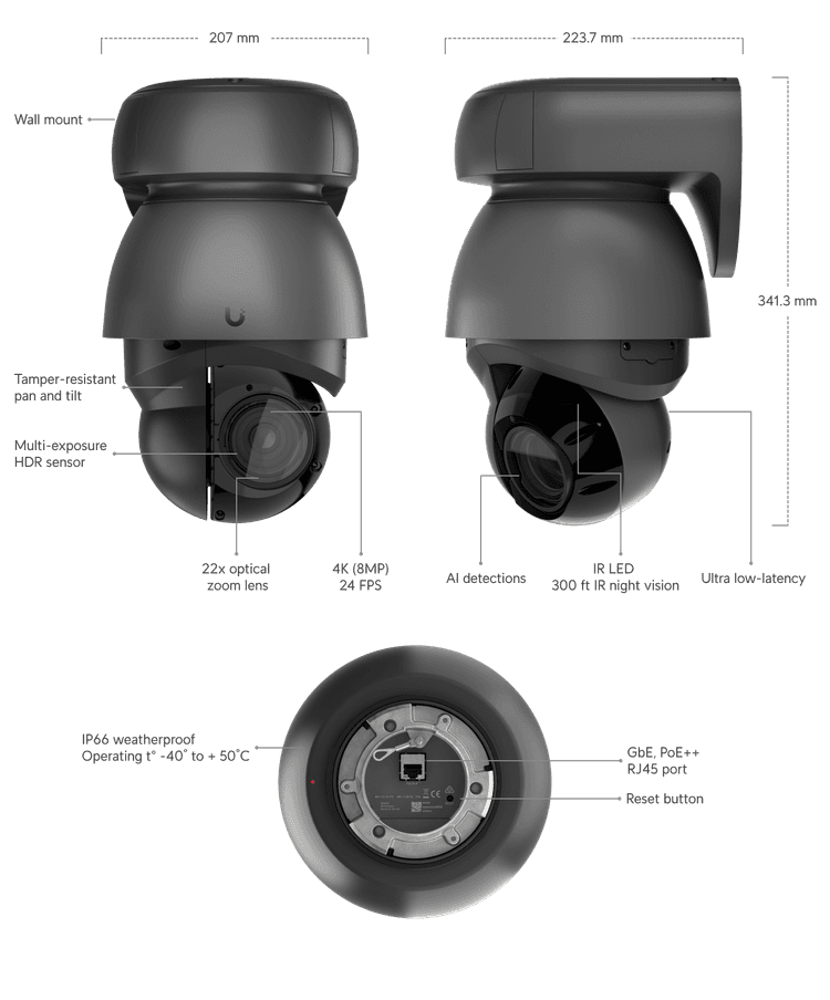 G4 PTZ Industrial UVC-G4-PTZ