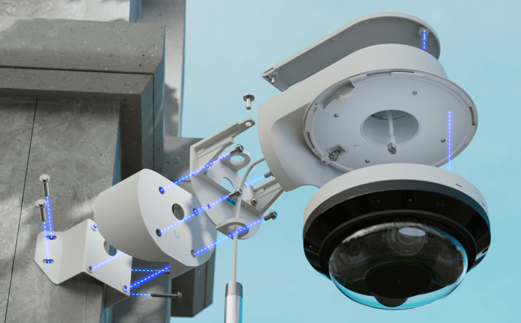 Montura de Brazo para AI Multi Sensor 4