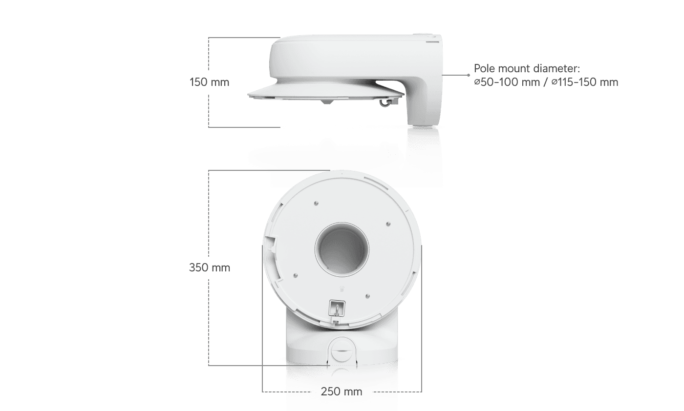 AI Multi Sensor 4 Camera Arm Mount