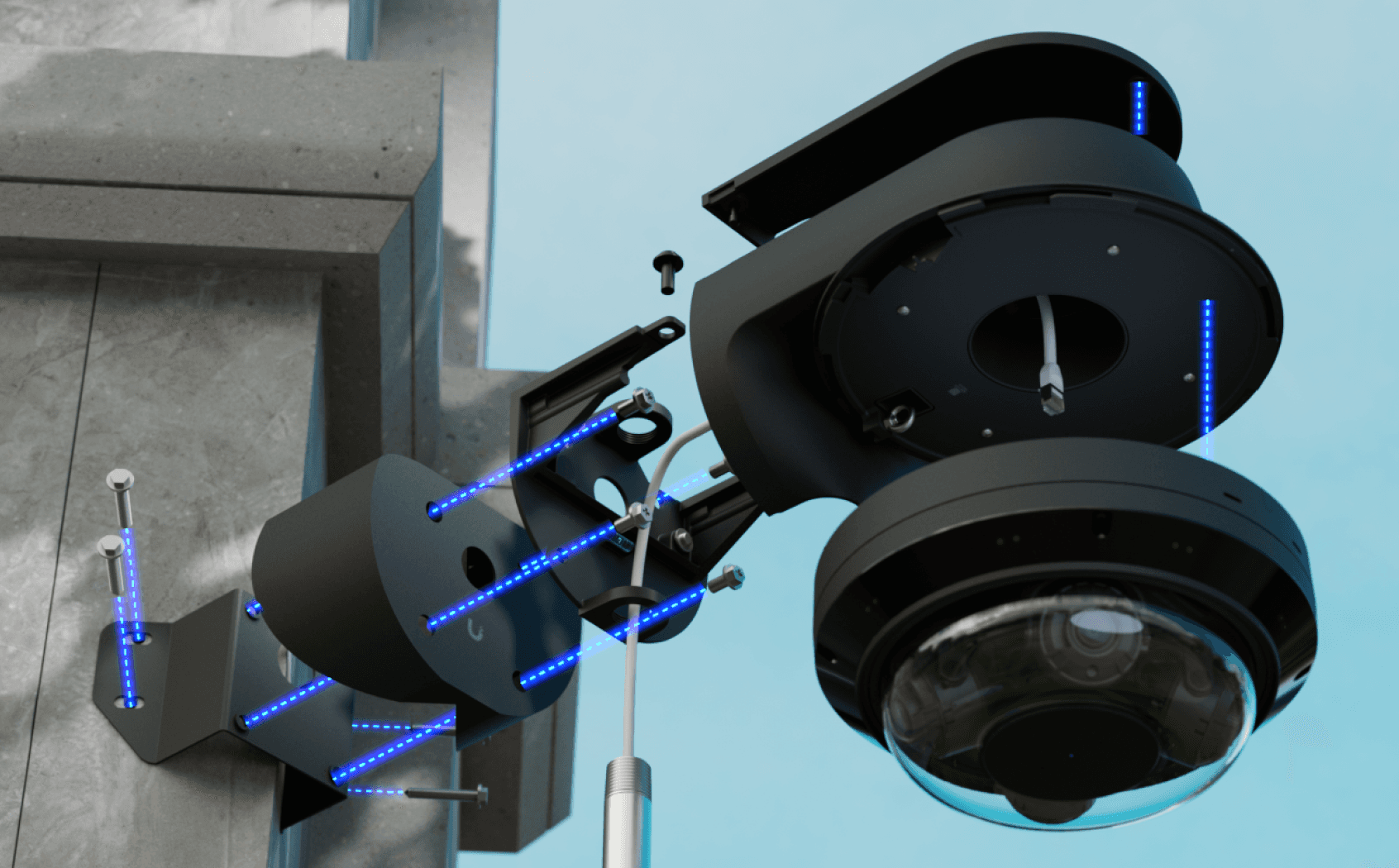 Montura de Brazo para AI Multi Sensor 4
