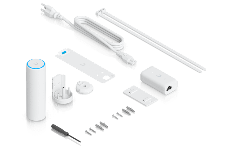 Ubiquiti U7 Mesh Kutu İçeriği Tam Kadro