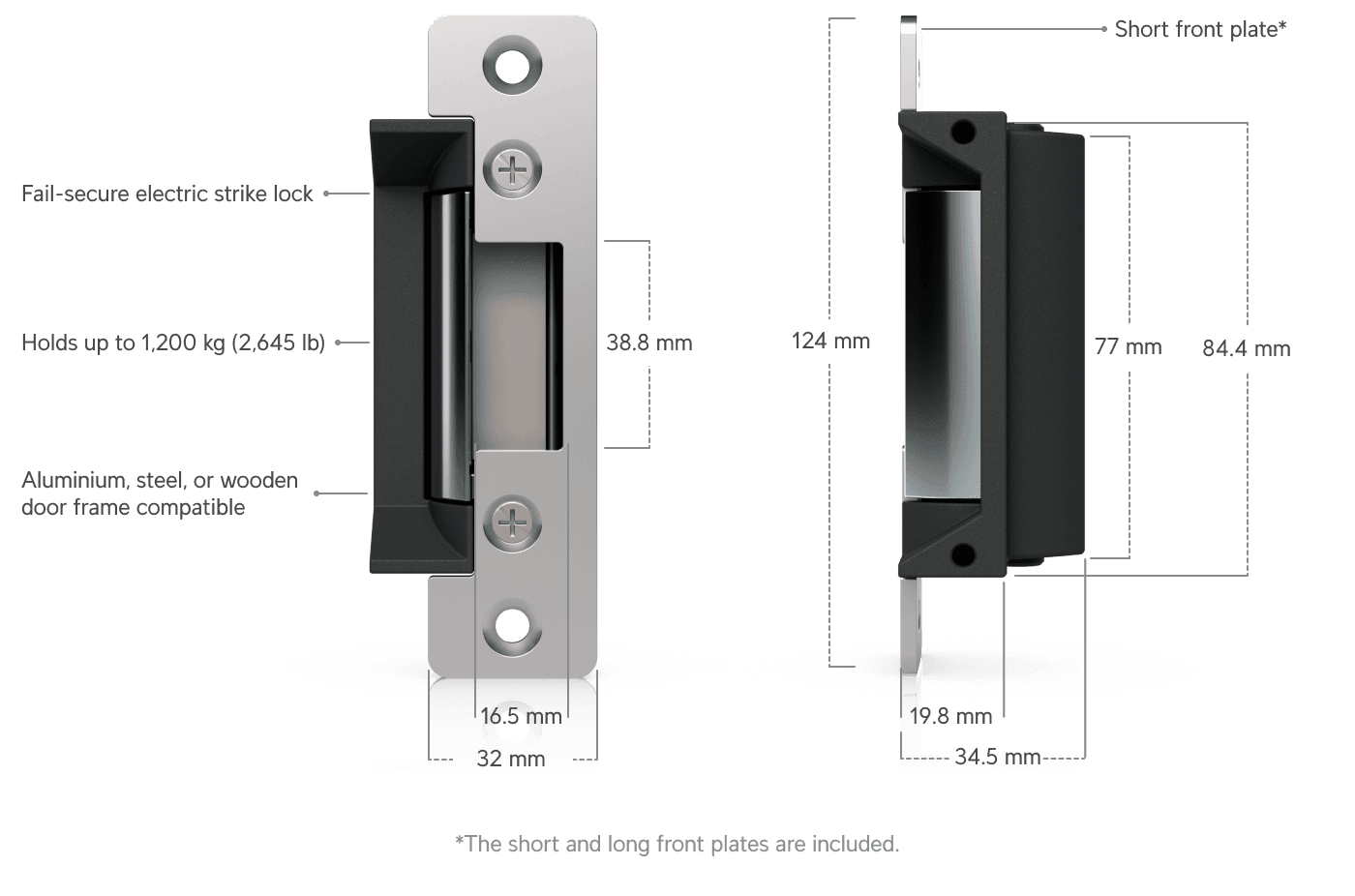 Access Fail-Secure Strike Lock (15 mm)
