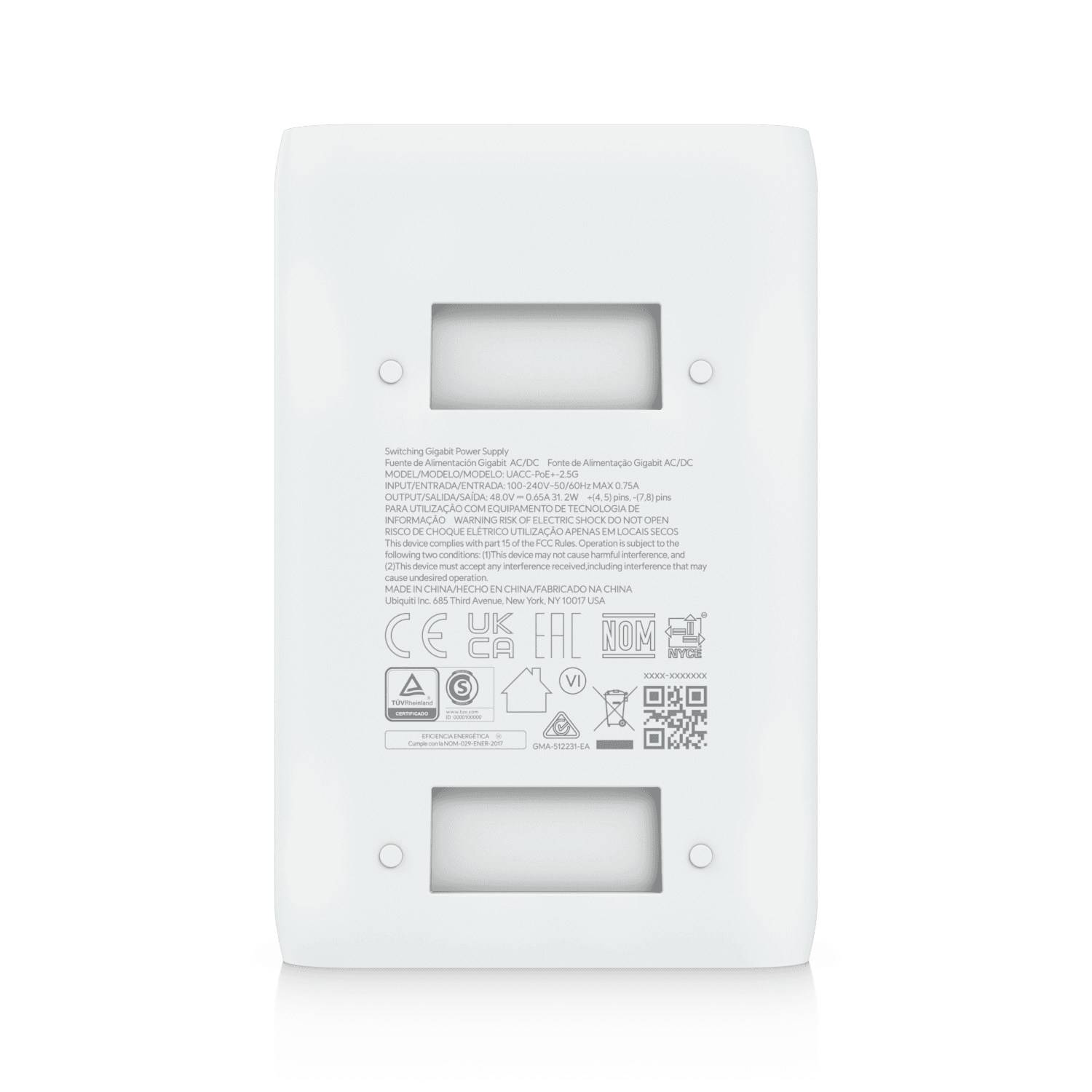 UniFi 2.5G PoE+ Adapter (30W)