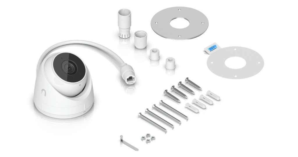 UniFi Protect G5 Turret Ultra Kamera Kutu İçeriği