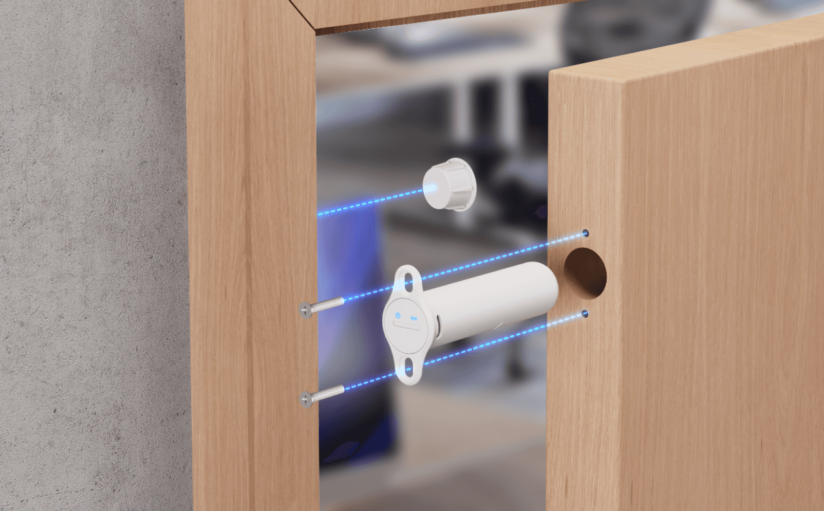Ubiquiti UniFi Recessed Entry Sensor USL-Entry-R – productafbeelding 3