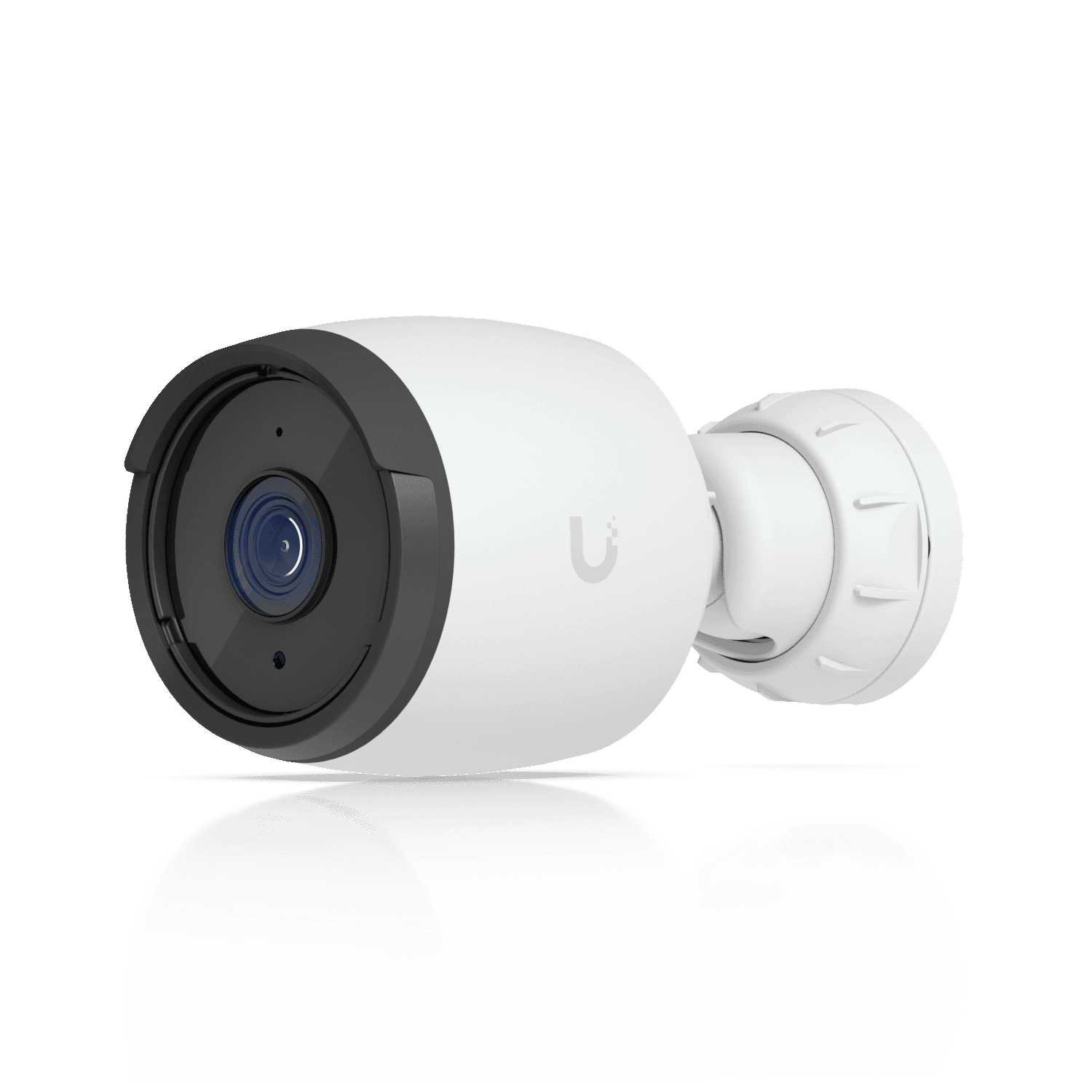 G6 Bullet wit - vooraanzicht met lens