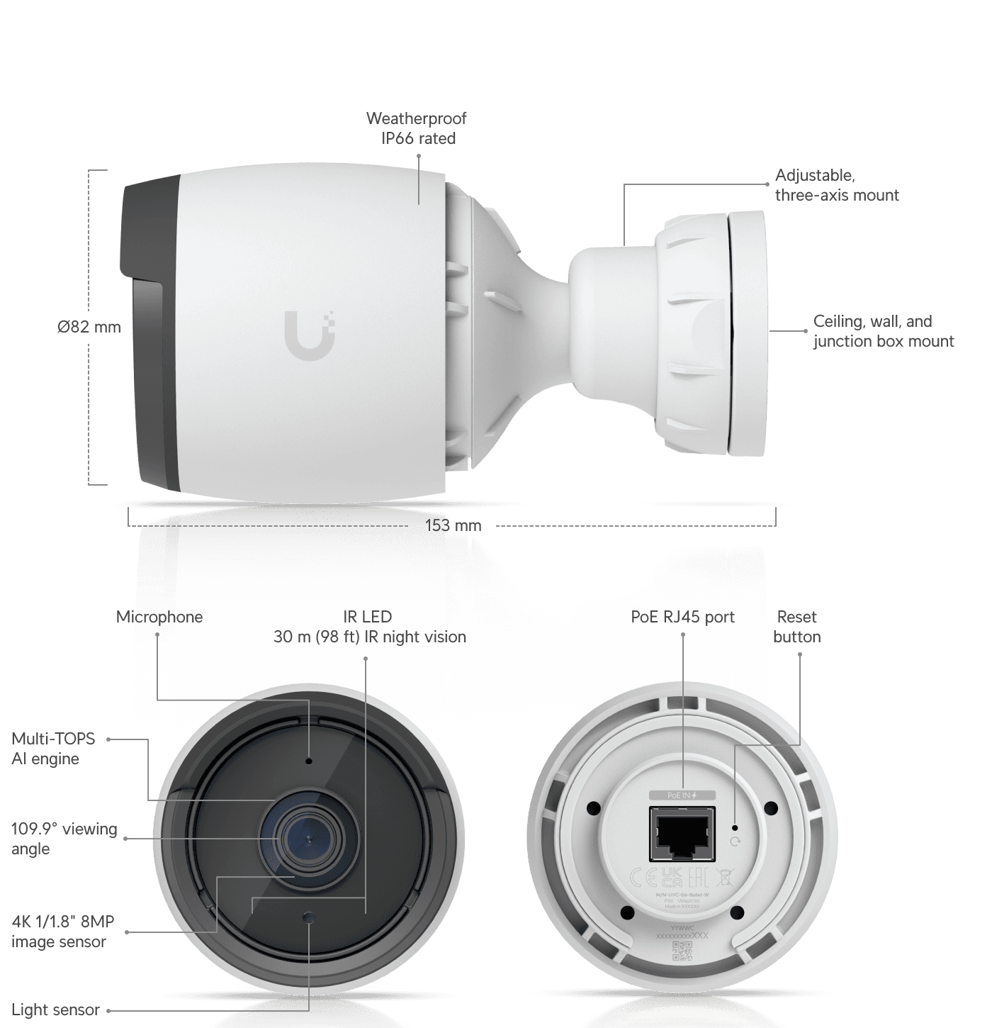 Camera G6 Bullet