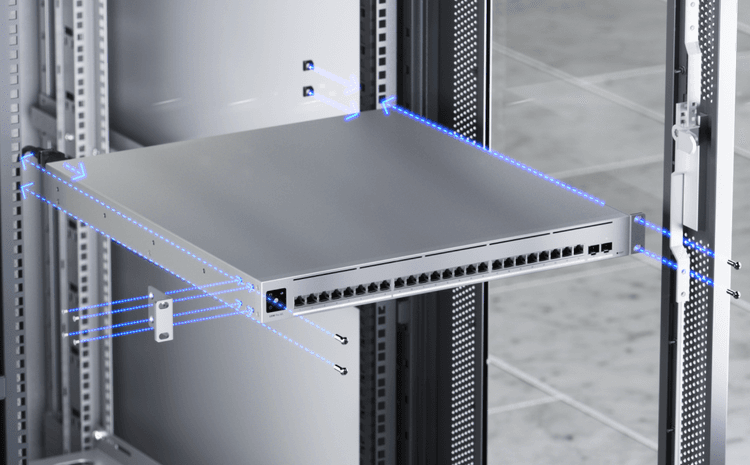 Ubiquiti UniFi Pro XG 24 rear ports