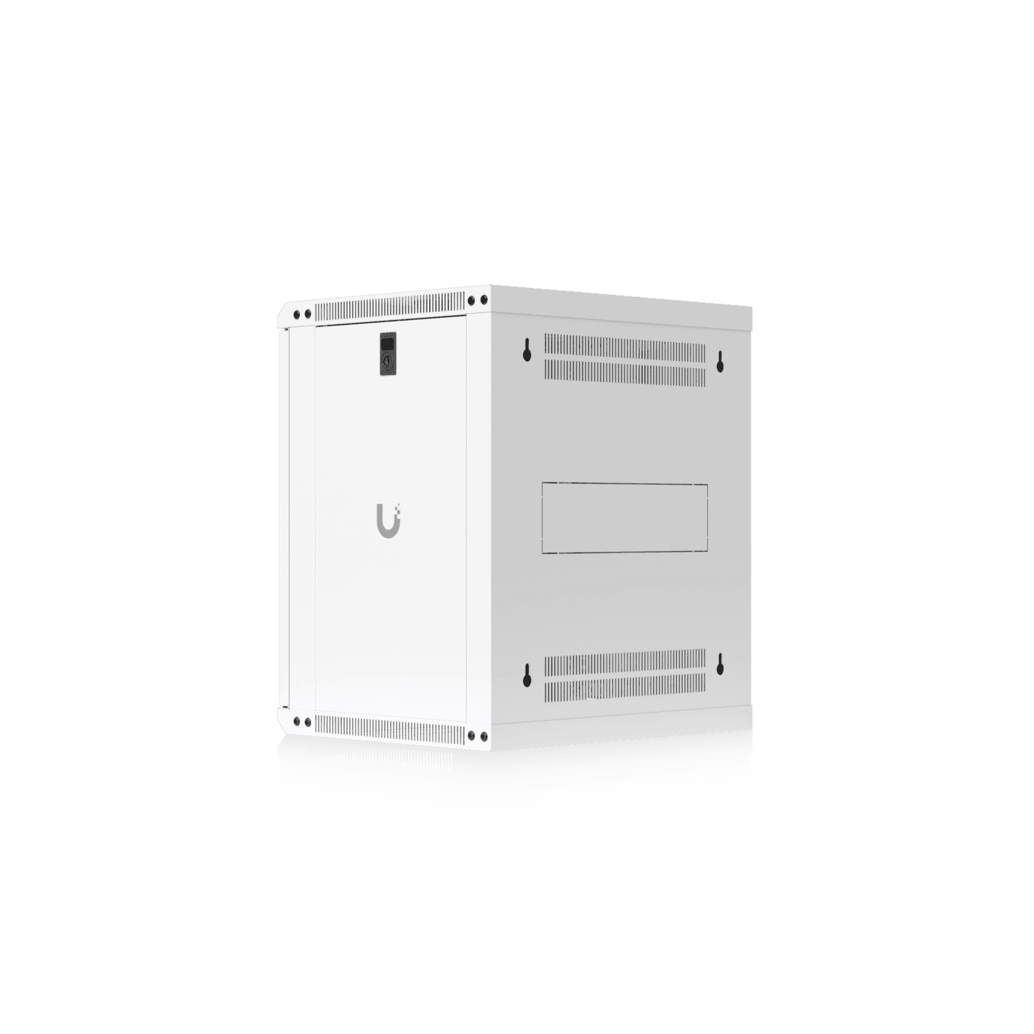 12U Rack Cabinet, 450 mm, Glass Door