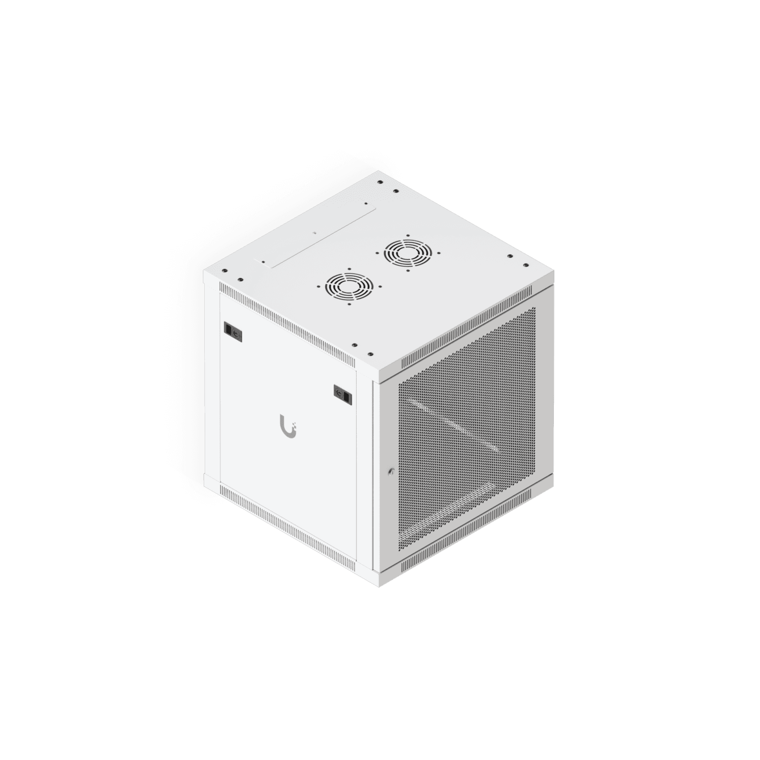 12U Rack Cabinet, 600 mm, Perforated Door