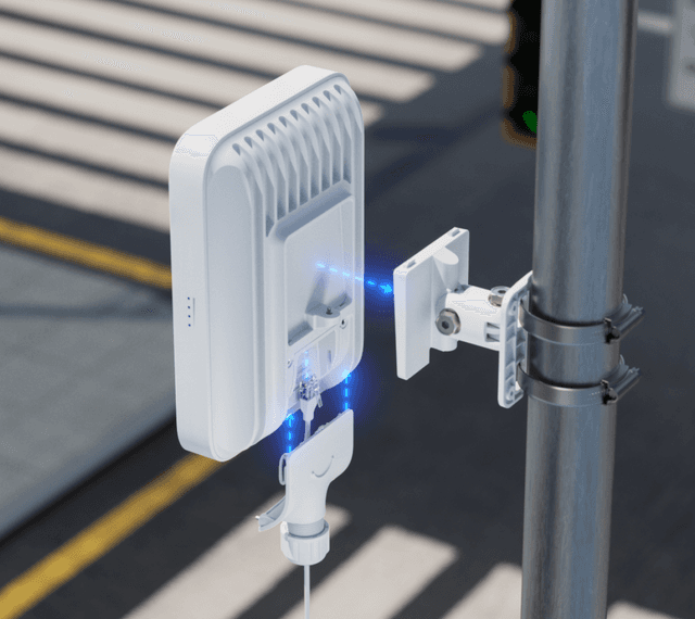 UniFi 5G Max Outdoor - zijaanzicht