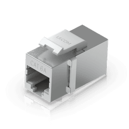 Cat6A Keystone Coupler, 12-Pack