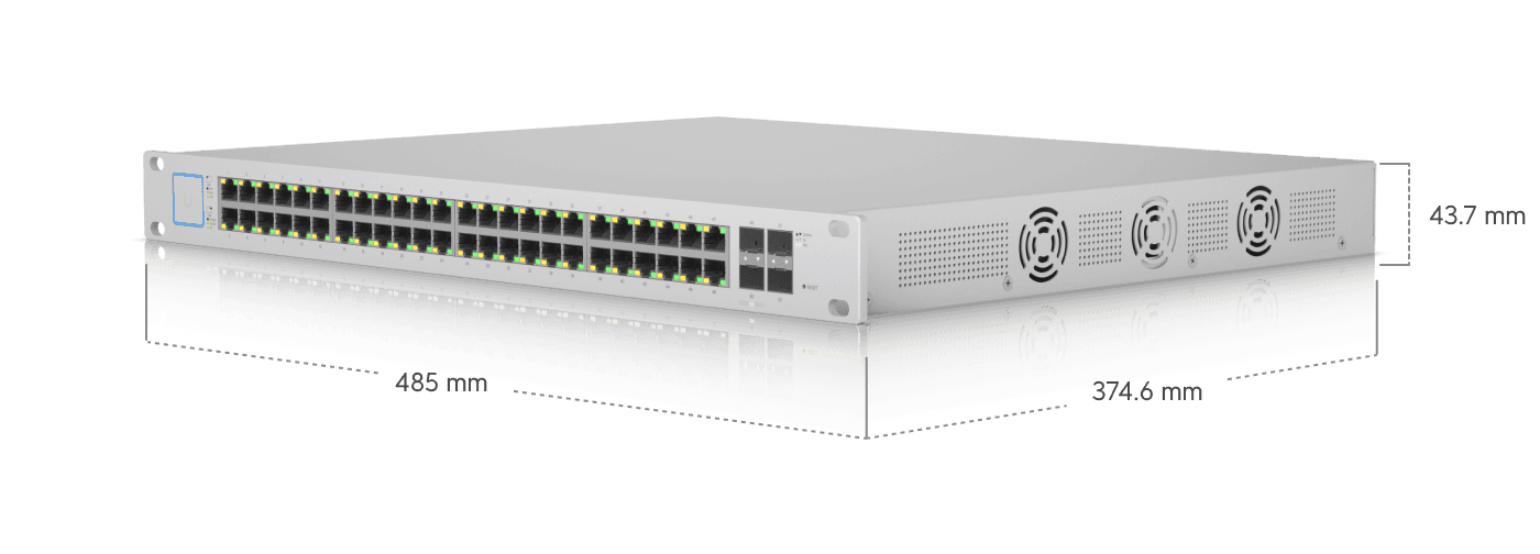 Switch 48 PoE (500W)