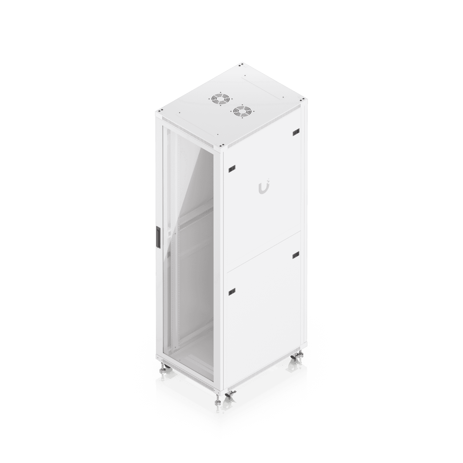 42U Rack Cabinet, 800 mm, Glass Door