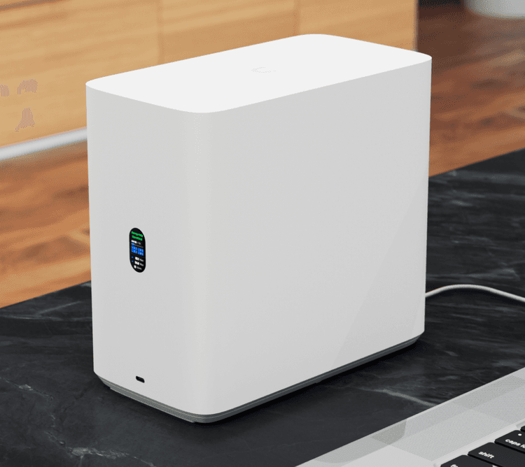 Ubiquiti UNAS-4-W Masada Görünümü