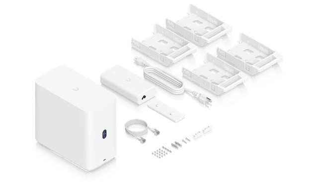 Ubiquiti UNAS-4-W Kutu İçeriği