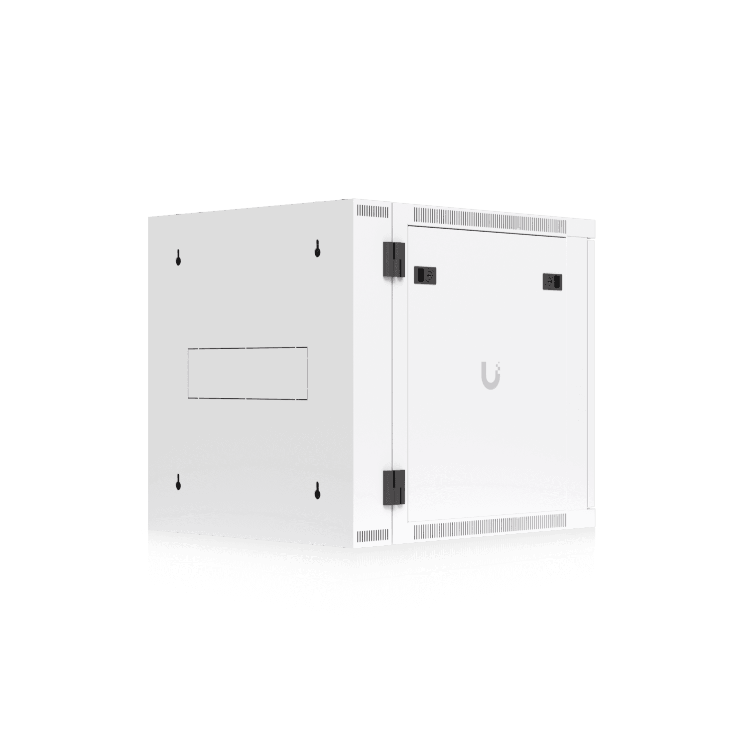 12U Rack Cabinet, Swing, Perforated Door