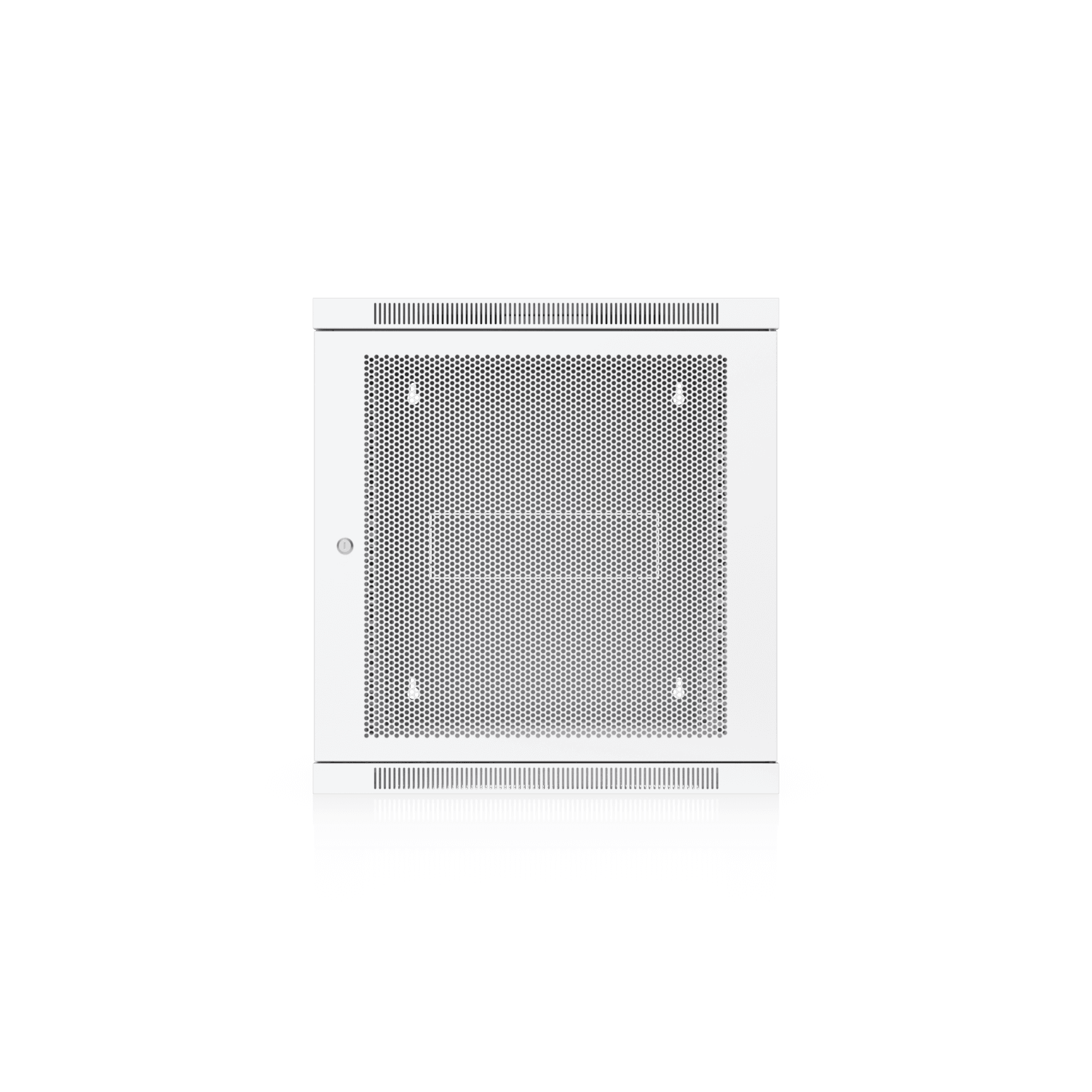 12U Rack Cabinet, Swing, Perforated Door